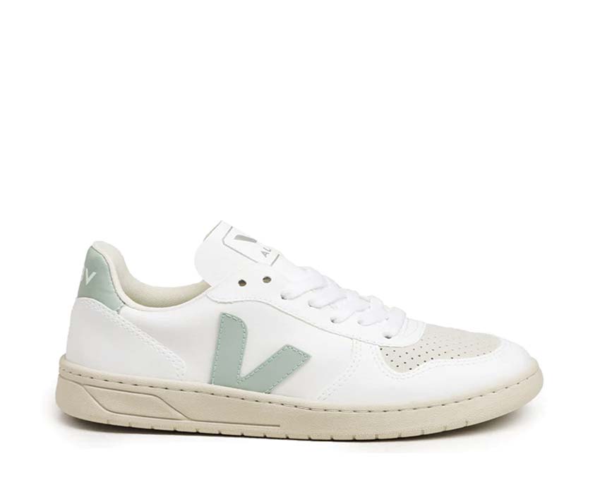 VEJA V-10 CWL White / Matcha VX0703062A