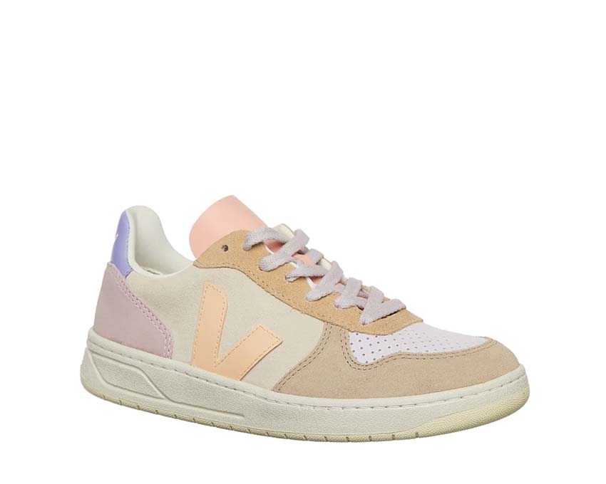 VEJA V-10 Suede Multicolor / Peach VX0302908A