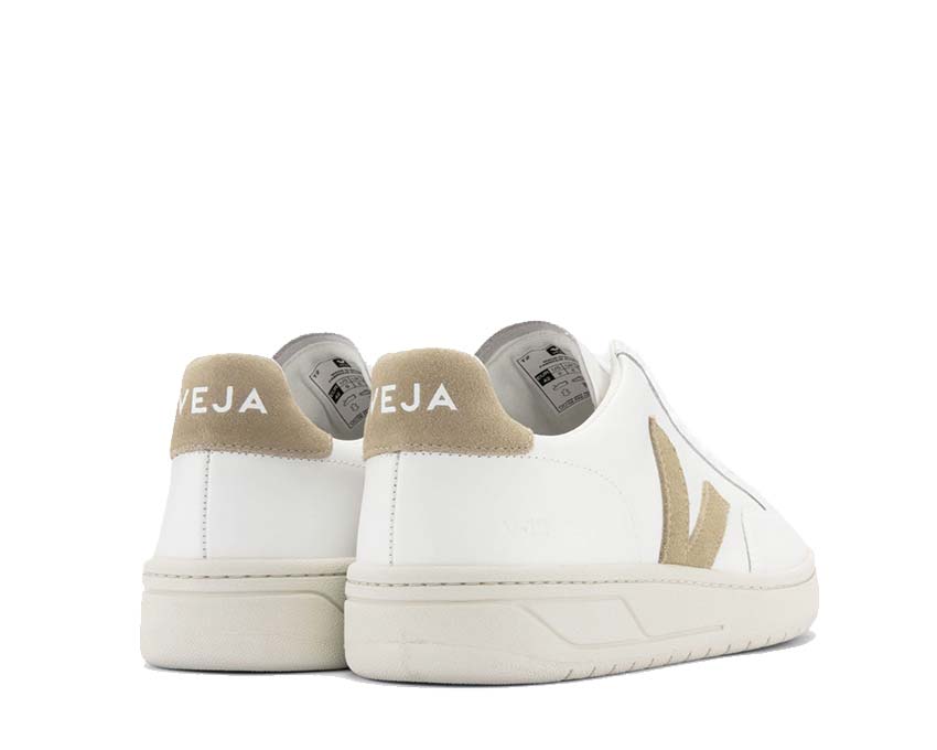 VEJA V-12 Leather Extra White / Dune XD0202896A