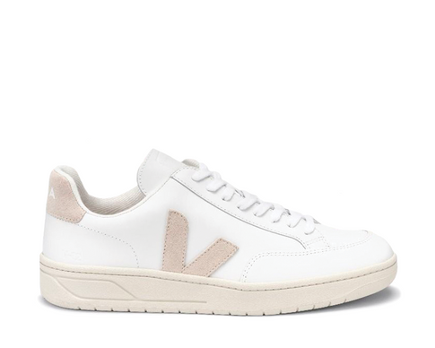 Veja V-12 Leather Extra White / Sable XD022335B