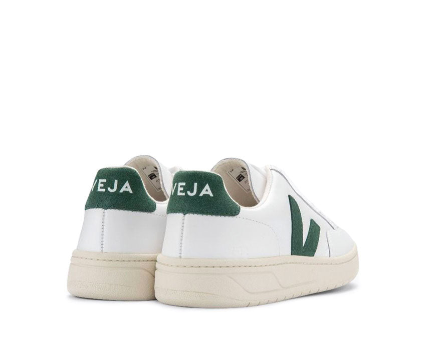 VEJA V-12 Leather White / Cyprus XD0202336B