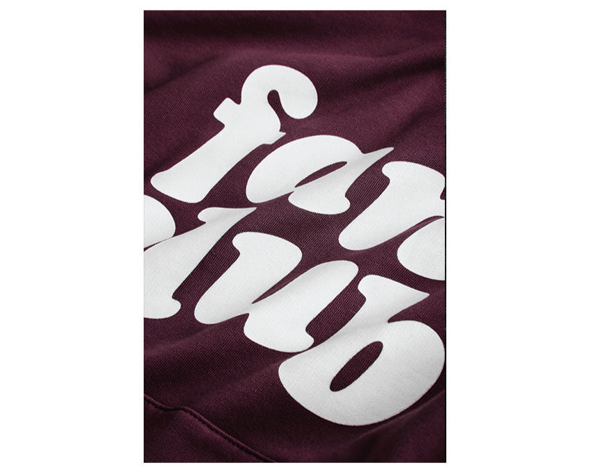 Wood Wood Fred Hoodie Burgundy 11835600-2426