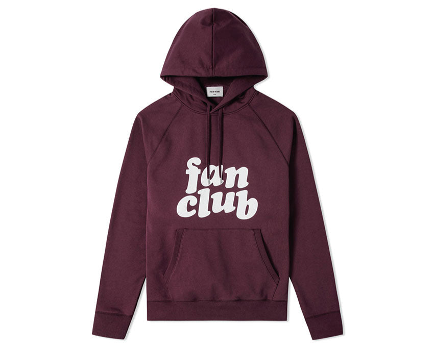 Wood Wood Fred Hoodie Burgundy 11835600-2426