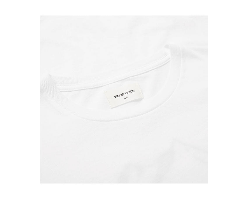 WOOD WOOD Hill tee White 11935717-2334