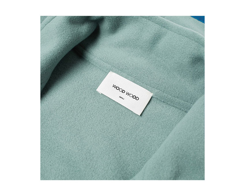 WOOD WOOD Olaf Fleece Vest Turquoise 11935625-2467