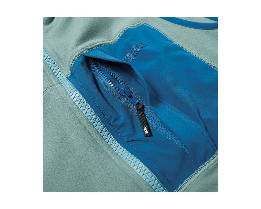 WOOD WOOD Olaf Fleece Vest Turquoise 11935625-2467