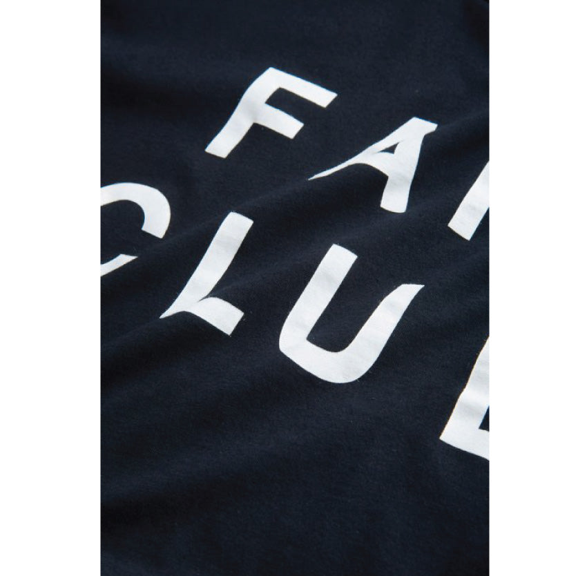 Wood Wood Fan Club T-shirt Navy 11835719-2334