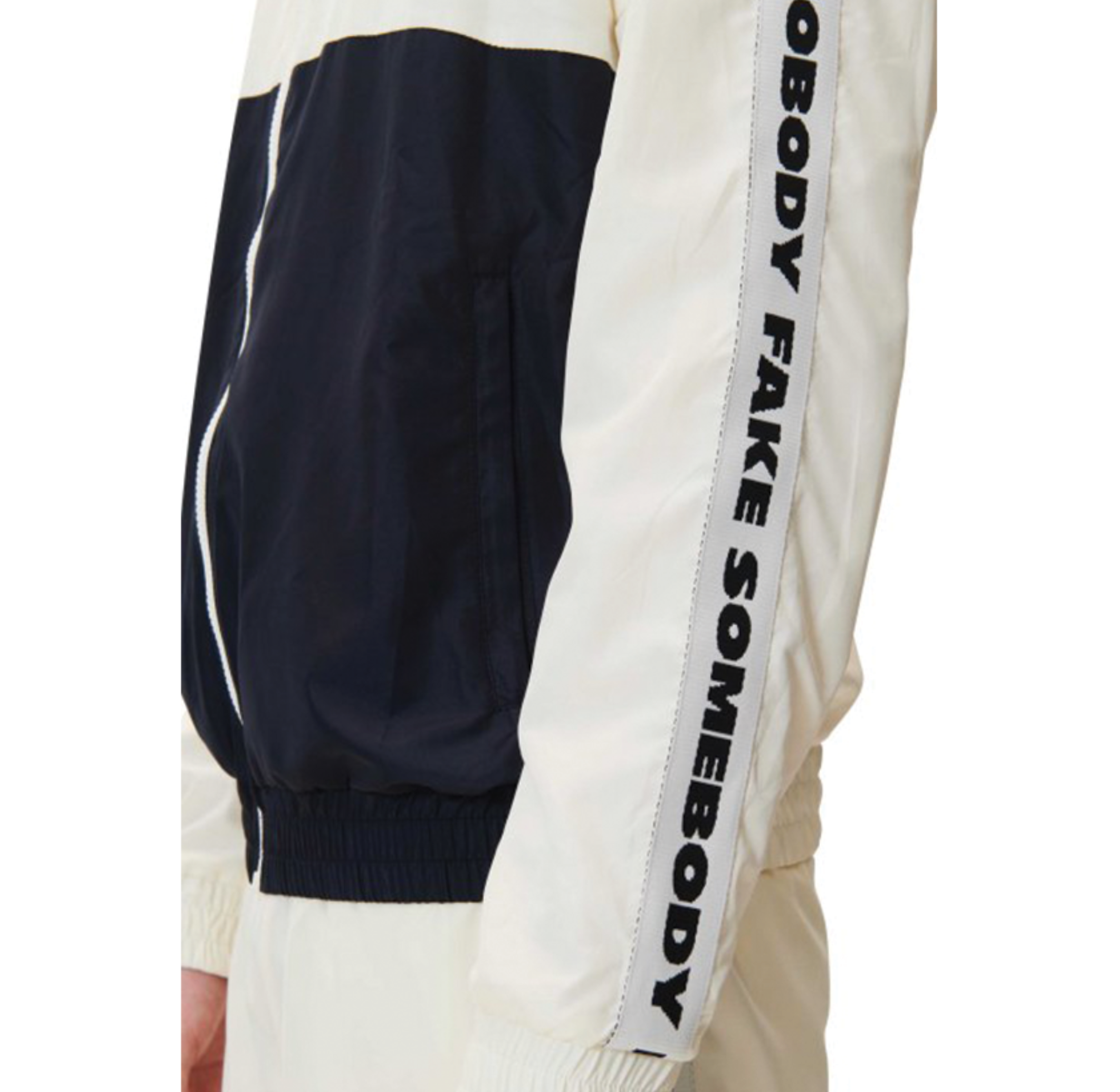 Wood Wood Homer Jacket Off White Navy 11815116-1221