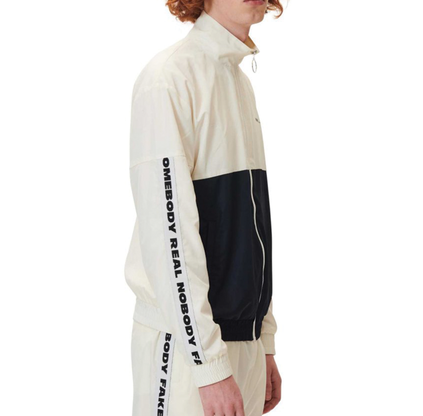 Wood Wood Homer Jacket Off White Navy 11815116-1221