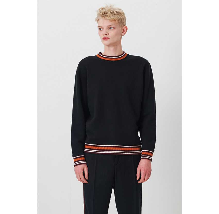 Wood Wood Nathan Sweatshirt Black