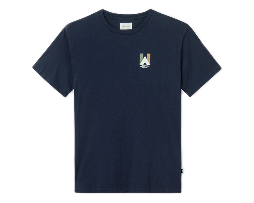 Wood Wood Tipi T-shirt Navy 11935715-2334