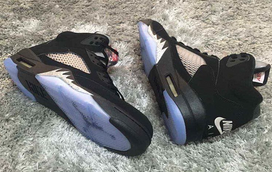 Nike Air Jordan 5 Black Metallic