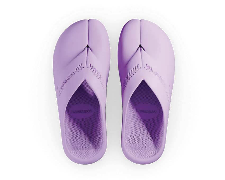 Havaianas Zellerfeld Top Toe Mule "Lilac" - mules unisexe - vue 4