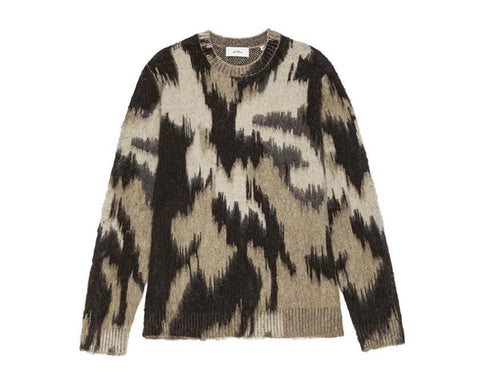 Les Deux Forrest Crewneck Knit "Shopping Bag Brown" - pull homme
