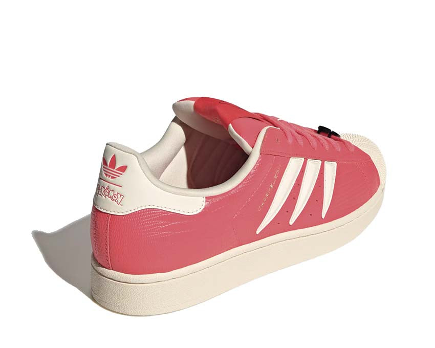 Adidas Pokémon Superstar II "Charmeleon" Preloved Scarlet - sneakers unisexe - vue 4