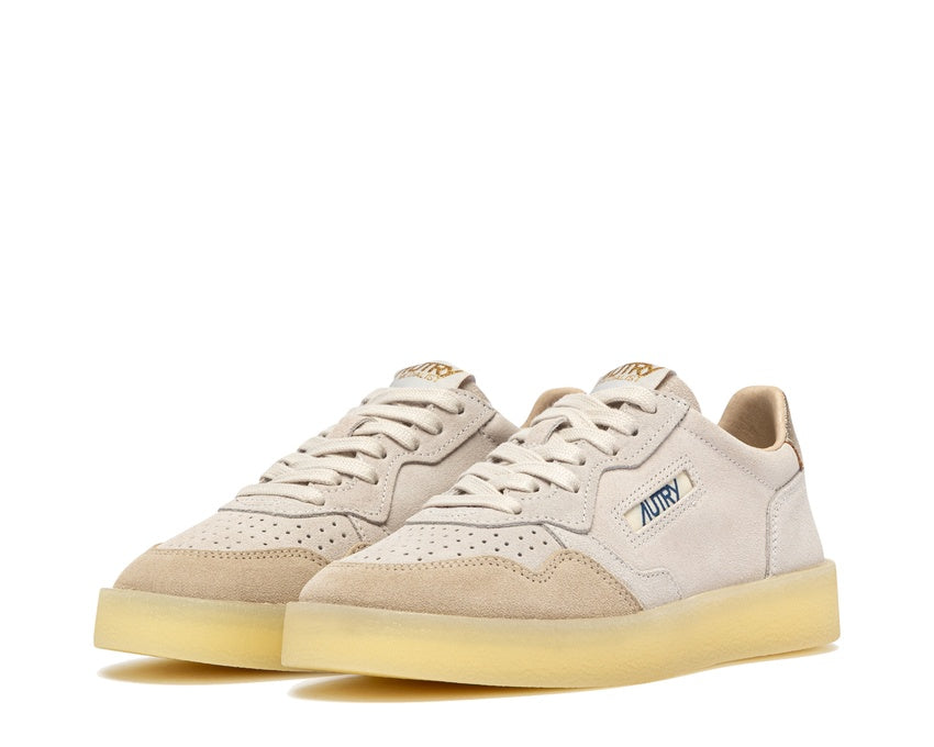 Autry Medalist Low W "White/Platinum"