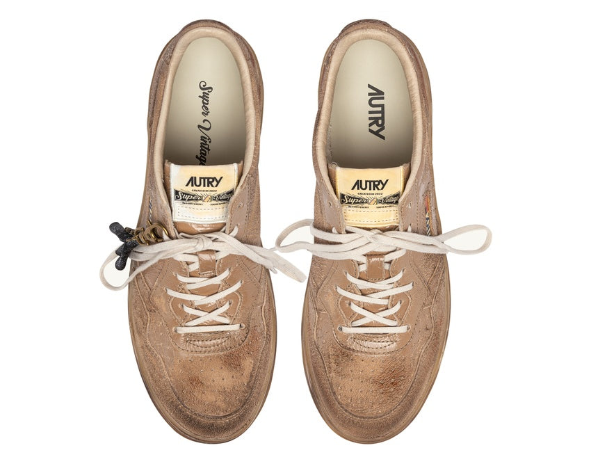 Autry Super Vintage Low W "Tape Brown"