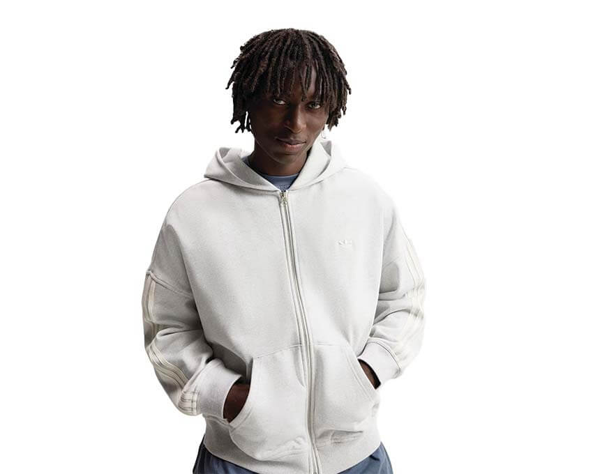 Adidas AdiSignature 3 Stripes Full Zip Hoodie