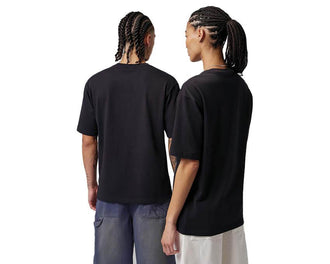 Jordan x Levi's Tee Black back view — Jordan Levi's graphic premium cotton
