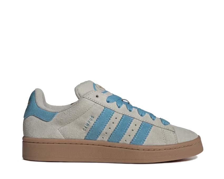 Adidas sneakers campus 00s w putty grey preloved blue gold metallic ie5588