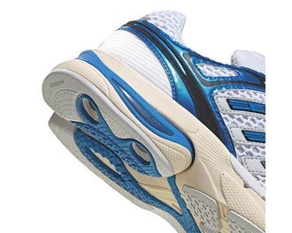 Adidas Adistar Control 5 Lucid Ray Blue vue latérale — tige mesh bleu running