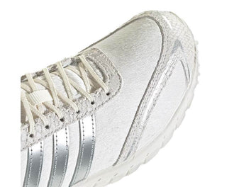 Adidas Adizero Adios OG W Off White vue latérale — tige mesh légère blanc cassé