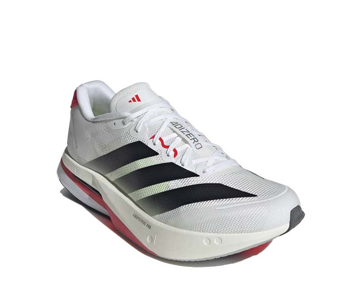 Adidas Adizero Boston 13 M Cloud White Core Black Lucid Red JS4932 2