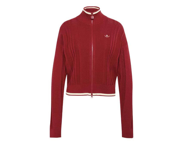 Adidas Cable Knit Firebird Track Top | NOIRFONCE