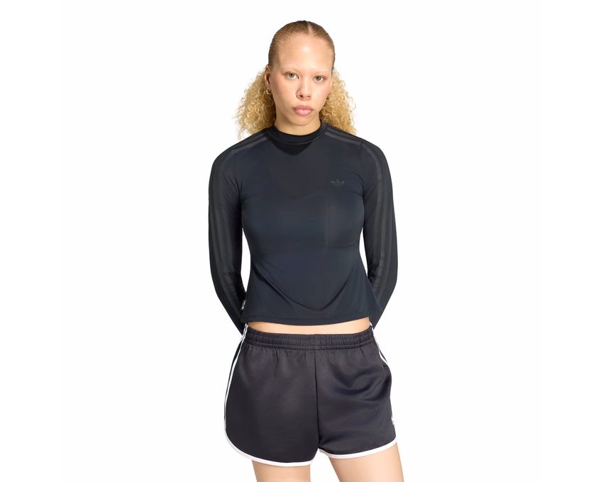 Adidas Adiluna Season 2 x Jennie Sheer Long Sleeve Tee "Black"