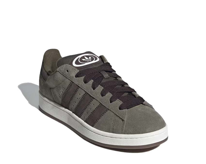 Adidas Campus 00s Olive Strata Dark Brown   Cloud White ID1418 2