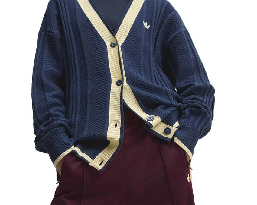 Cardigan Adidas Femme Bleu | Noirfonce – NOIRFONCE