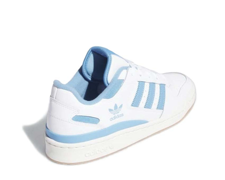 Adidas Forum Low CL Cloud White / Team Light Blue / Cloud White IH7832