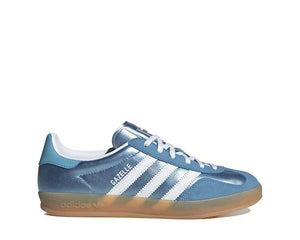 Adidas Gazelle Indoor W Blue — sneaker indoor style rétro