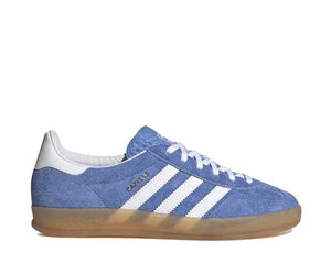 Adidas Gazelle Indoor W Blue — women's sneaker suede vintage indoor style
