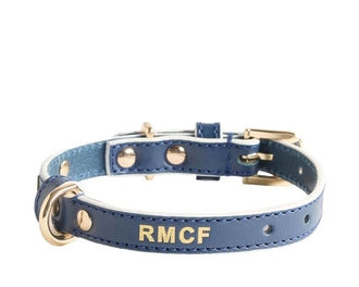 Collier pour chien Real Madrid Adidas bleu marine - vue latérale