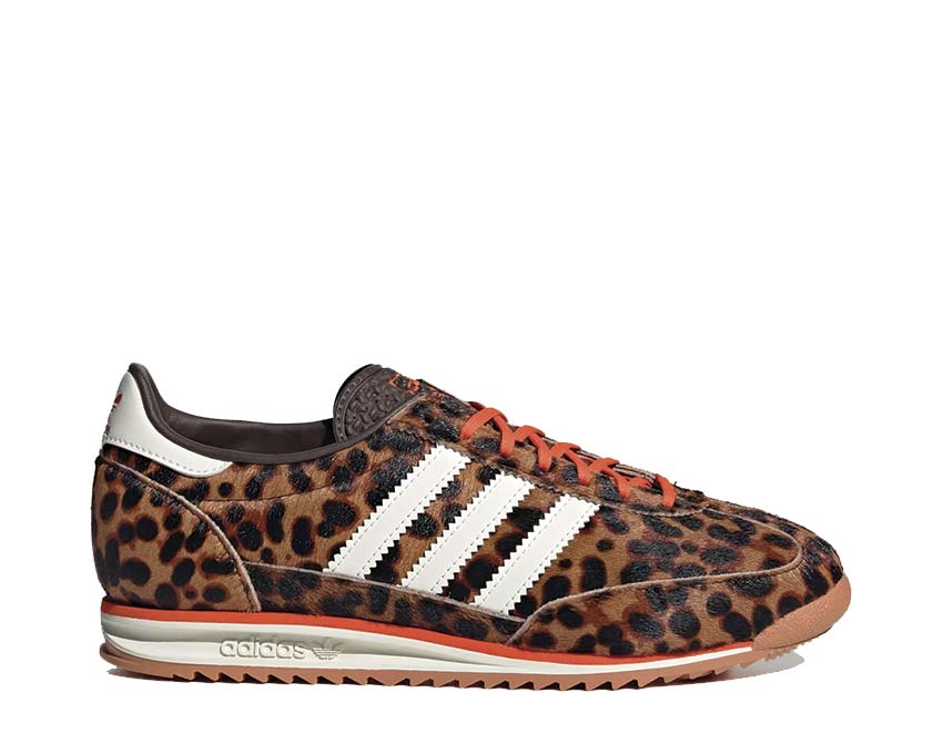  Adidas SL 72 OG W Dark Brown / Off White / Semi Impact Orange JI0189