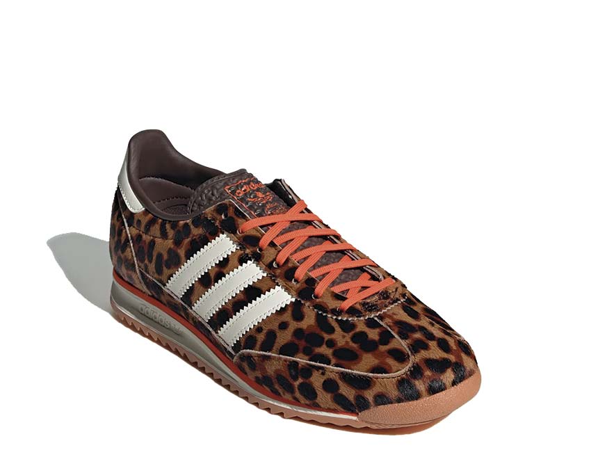  Adidas SL 72 OG W Dark Brown / Off White / Semi Impact Orange JI0189