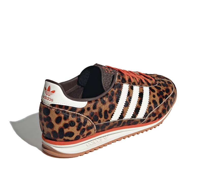  Adidas SL 72 OG W Dark Brown / Off White / Semi Impact Orange JI0189