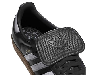 vista lateral — Samba LT Core Black suela goma ligera