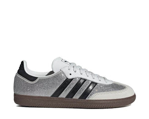 Adidas Samba OG W Crystal White — sneaker unisexe football vintage blanc immaculé