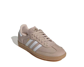 Adidas Samba OG W Wont vue latérale — 3 bandes cuir tige basse