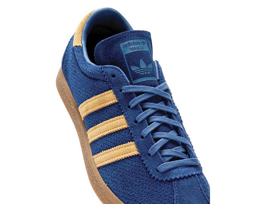 adidas tobacco blue Dark Blue/ Night Indigo/ Gum4 US 6 the terrace Adidas Tobacco low-top Sneakers |