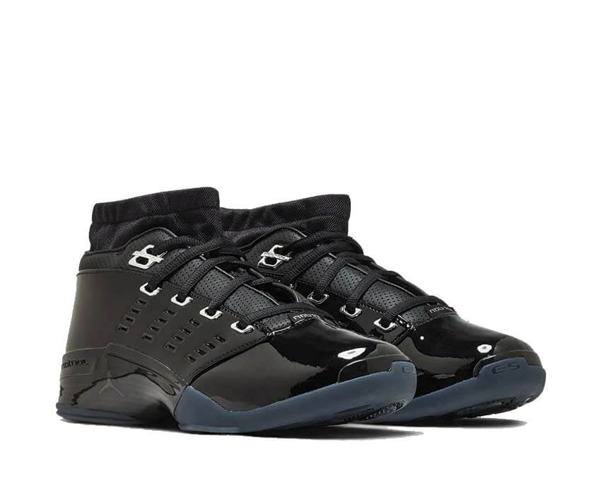 Air Jordan 17 Low SP "Black Patent" - vue latérale