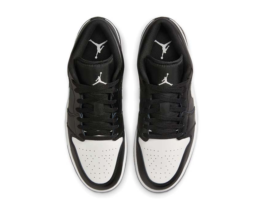  Air Jordan 1 Low Black / Summit White 553558-043 