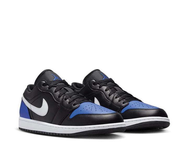 Air Jordan 1 Low Black / White - Game Royal 553558-042