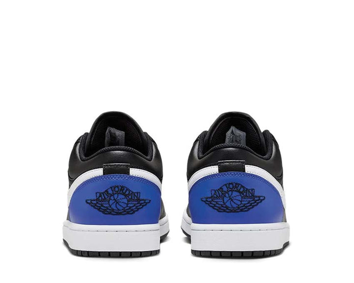 Air Jordan 1 Low Black / White - Game Royal 553558-042