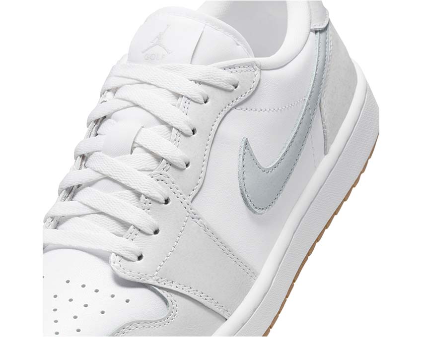Air Jordan 1 Low G White / Pure Platinum - Gum Med Brown DD9315-111 