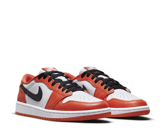 Air Jordan 1 Low OG Orange/ Black - White CZ0775-801