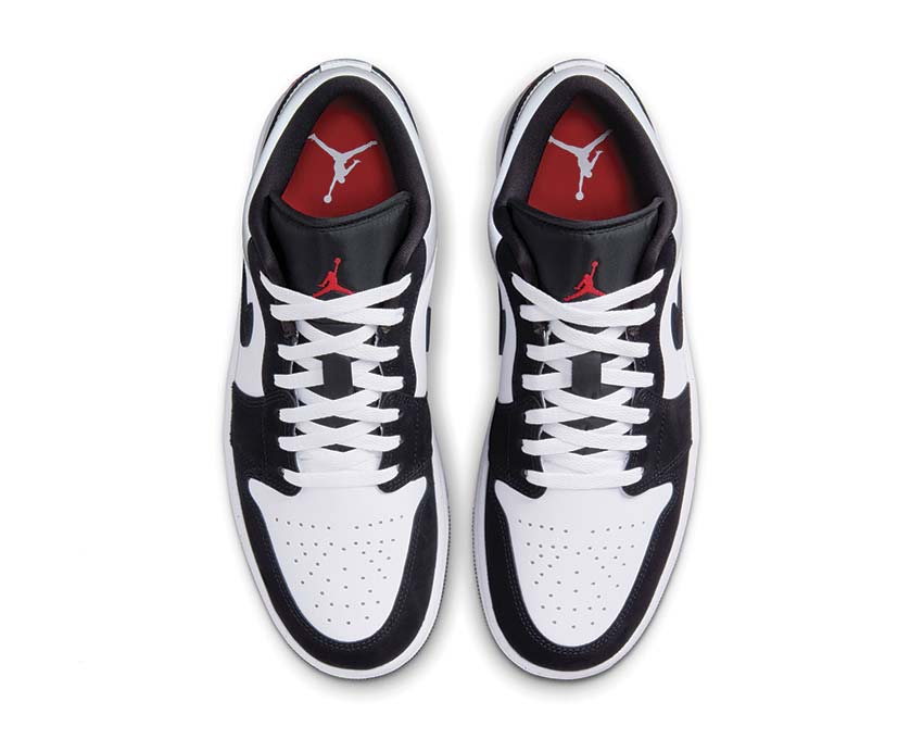 Air Jordan 1 Low SE White / Fire Red - Black - Matte Silver HF3148-106 