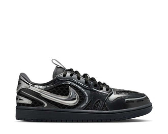 Air Jordan 1 Method of Made Low V3 Schwarz Metallic — Damen Basketball Sneaker retro streetwear